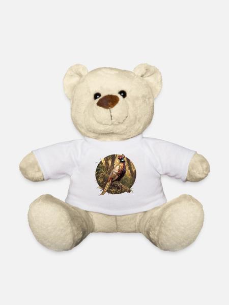 Fasane Fasan - Teddy - Weiß