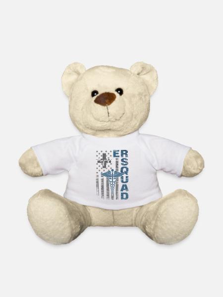 Écusson d’urgence du caducée - Nounours - blanc