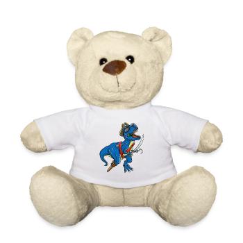 Pirate T-Rex Krieger Episches Dinosaurier-Abenteuer-Tee - Teddy - Weiß - Vorne