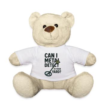 Puis-je détecter des métaux dans votre jardin Détecteur de plaisir - Nounours - blanc - Devant