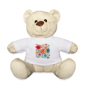 Blossom colours Colour explosion - Teddy Bear - white - Front