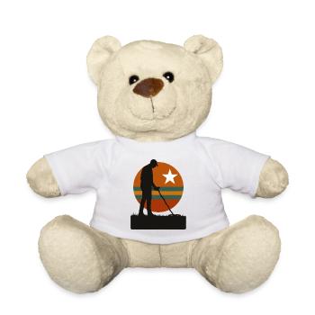 Chasse au trésor Aventure de détection de métaux - Nounours - blanc - Devant