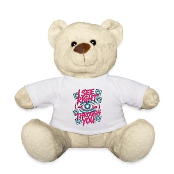 MRI Tech I See Right Through You Radiologist - Teddy - Weiß - Vorne