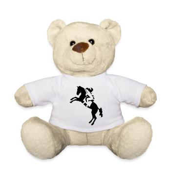 Cavalier - Nounours - blanc - Devant