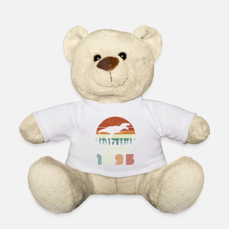 awsome_since_dinaseur_1995 - Teddy Bear - white