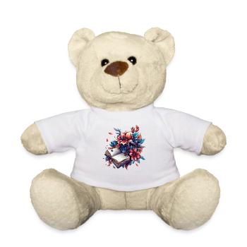 Livre de la récolte des fleurs Magie - Nounours - blanc - Devant
