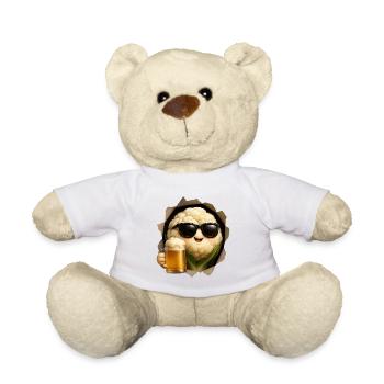 Blumenkohl Bier - Teddy - Weiß - Vorne