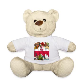 Pologne - Nounours - blanc - Devant