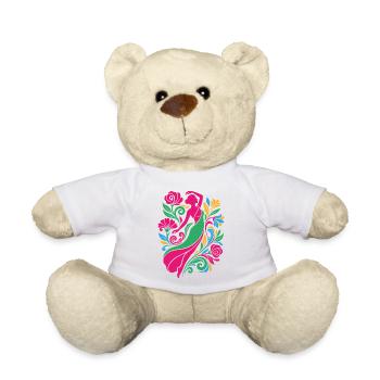 Blumentanz in Farbe - Teddy - Weiß - Vorne