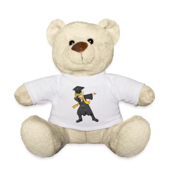 Lycée diplômé de la promotion 2026 de Dabbing - Nounours - blanc - Devant