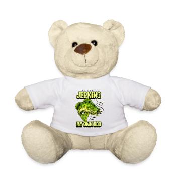 Toujours en train de branler ma canne en train de pêcher bizarrement - Nounours - blanc - Devant