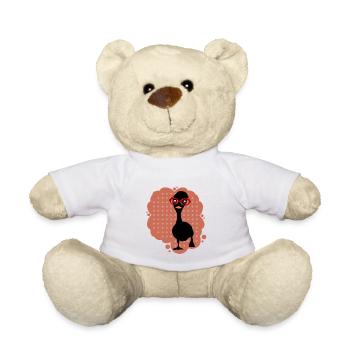 Ente  - Teddy - Weiß - Vorne
