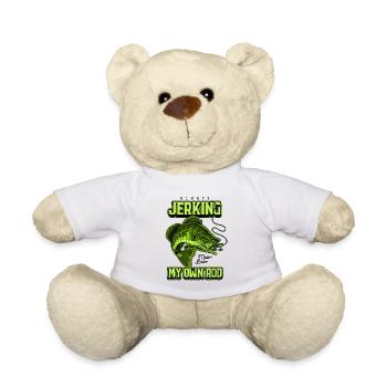 Toujours en train de branler ma canne en train de pêcher bizarrement - Nounours - blanc - Devant
