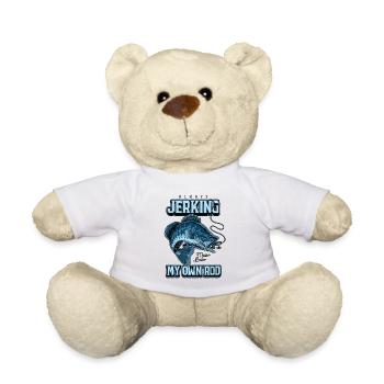 Toujours en train de branler ma canne en train de pêcher bizarrement - Nounours - blanc - Devant
