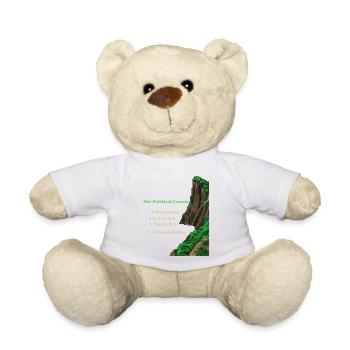 The Political Career! - Teddy Bear - white - Front