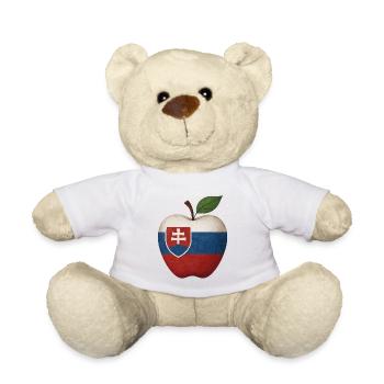Slovakia - Teddy Bear - white - Front