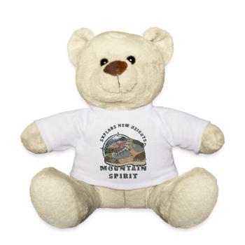 Mountain et spirit d'Aventure - Nounours - blanc - Devant