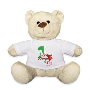Amore Semplice Italia - Teddy Bear - white - Front