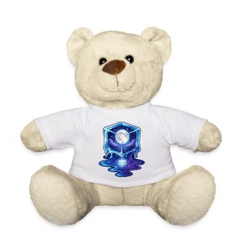 Kosmische Eiswürfel-Galaxie - Teddy - Weiß - Vorne