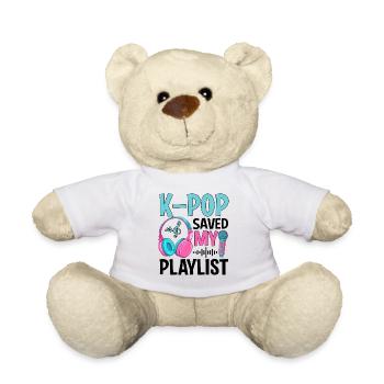 K-Pop Saved My Playlist - Teddy - Weiß - Vorne