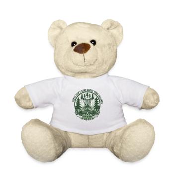 Bäume kümmern sich nicht um deine Gefühle Disc Golf - Teddy - Weiß - Vorne