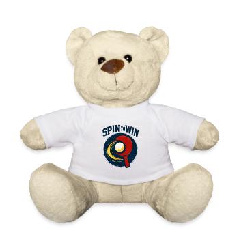 Dreh dich zum Sieg – Tischtennis - Teddy - Weiß - Vorne