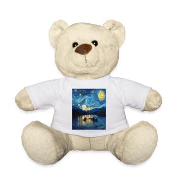 Kayak Van Gogh Nuit étoilée - Nounours - blanc - Devant