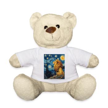 Löwe Van Gogh - Teddy - Weiß - Vorne