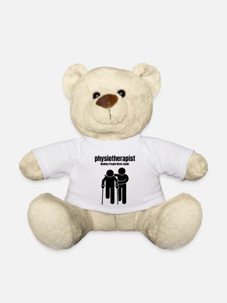 Physiotherapeut – Menschen wieder in Bewegung bringen - Teddy - Weiß