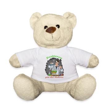Probieren geht über Studieren - Teddy - Weiß - Vorne