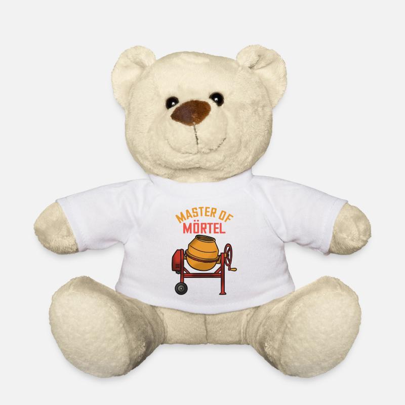 Der Maurer: Meister des Mörtels - Teddy - Weiß