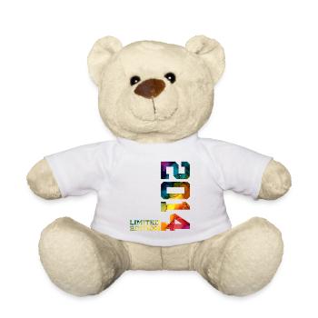 ÉDITION LIMITÉE 2014 12 ANS 12E ANNIVERSAIRE - Nounours - blanc - Devant