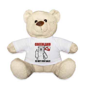 Le Groenland n’est pas à vendre - Nounours - blanc - Devant