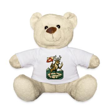 Greenland Shirt Reindeer Caribou - Teddy - Weiß - Vorne