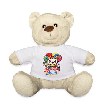 Karnevals Maus | Kawaii Kostüm Verkleidung - Teddy - Weiß - Vorne