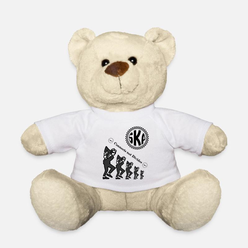 Ska music Connects - Teddy Bear - white