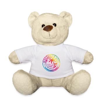 Palmier coloré de Majorque 2026 - Nounours - blanc - Devant