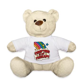 Autocollant arc-en-ciel pour la thérapie d’occasion - Nounours - blanc - Devant
