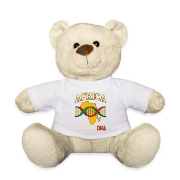 Afrika In meiner DNA panafrikanischer Stolz - Teddy - Weiß - Vorne