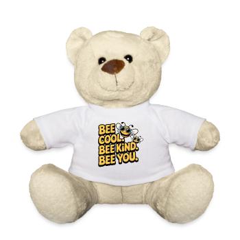 Bee Cool Bee Kind Bee You Design - Teddy - Weiß - Vorne