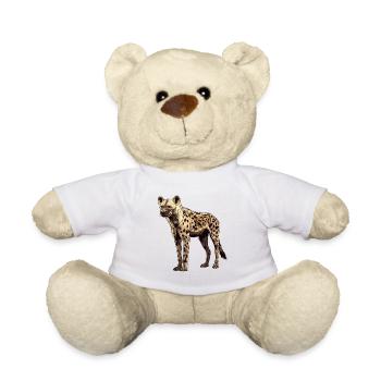 Hyäne - Teddy - Weiß - Vorne