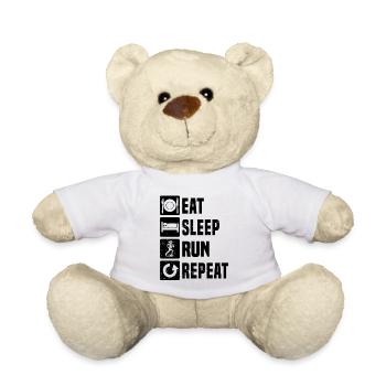 Fonctionnement facile : design intemporel - Nounours - blanc - Devant