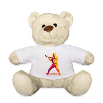 Baseball - Teddy - Weiß - Vorne