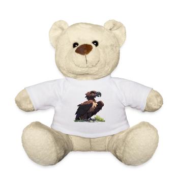 Vulture - Teddy Bear - white - Front