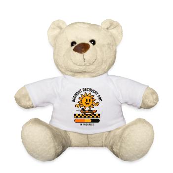 Burnout recovery is underway | Mental Health - Teddy Bear - white - Front