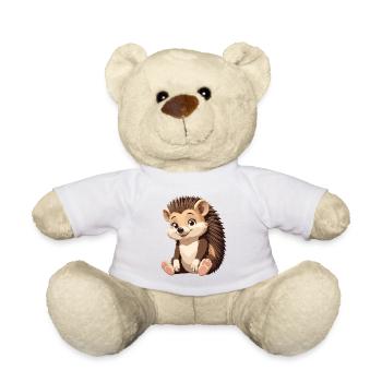 Kuscheliger Igel Illustration - Teddy - Weiß - Vorne