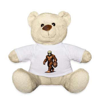 Bigfoot Alien Sasquatch UFO Science Fiction - Teddy - Weiß - Vorne
