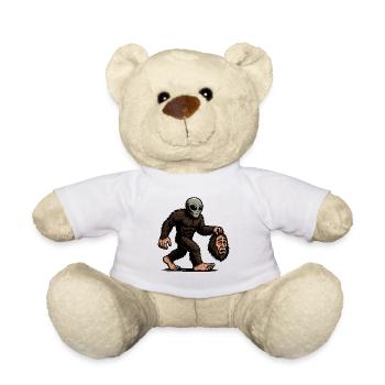 Bigfoot Alien Sasquatch UFO Science Fiction - Teddy - Weiß - Vorne