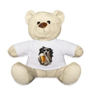 Windhund Bier - Teddy - Weiß - Vorne
