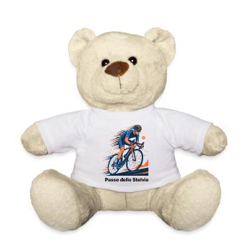 Passo Dello Stelvio Cyclist Sprint Neon Motion - Teddy - Weiß - Vorne